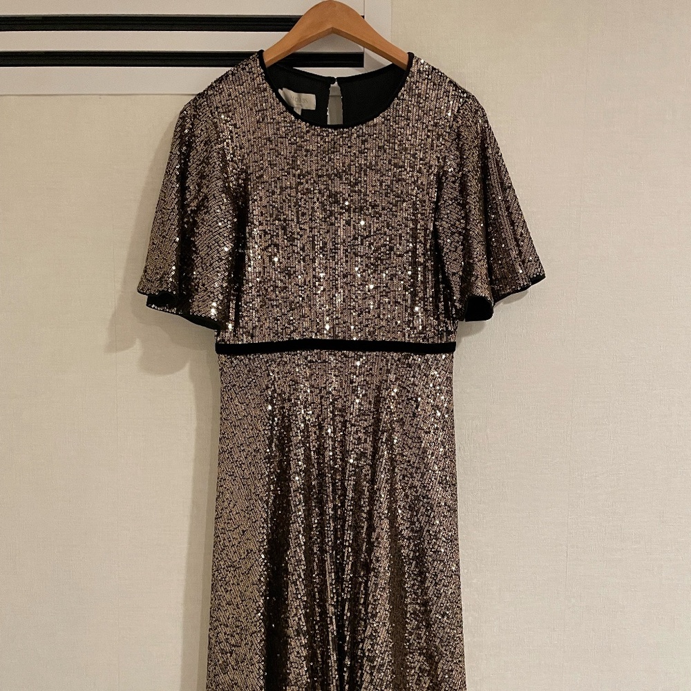 Hobbs London Betsey Sequined Dress